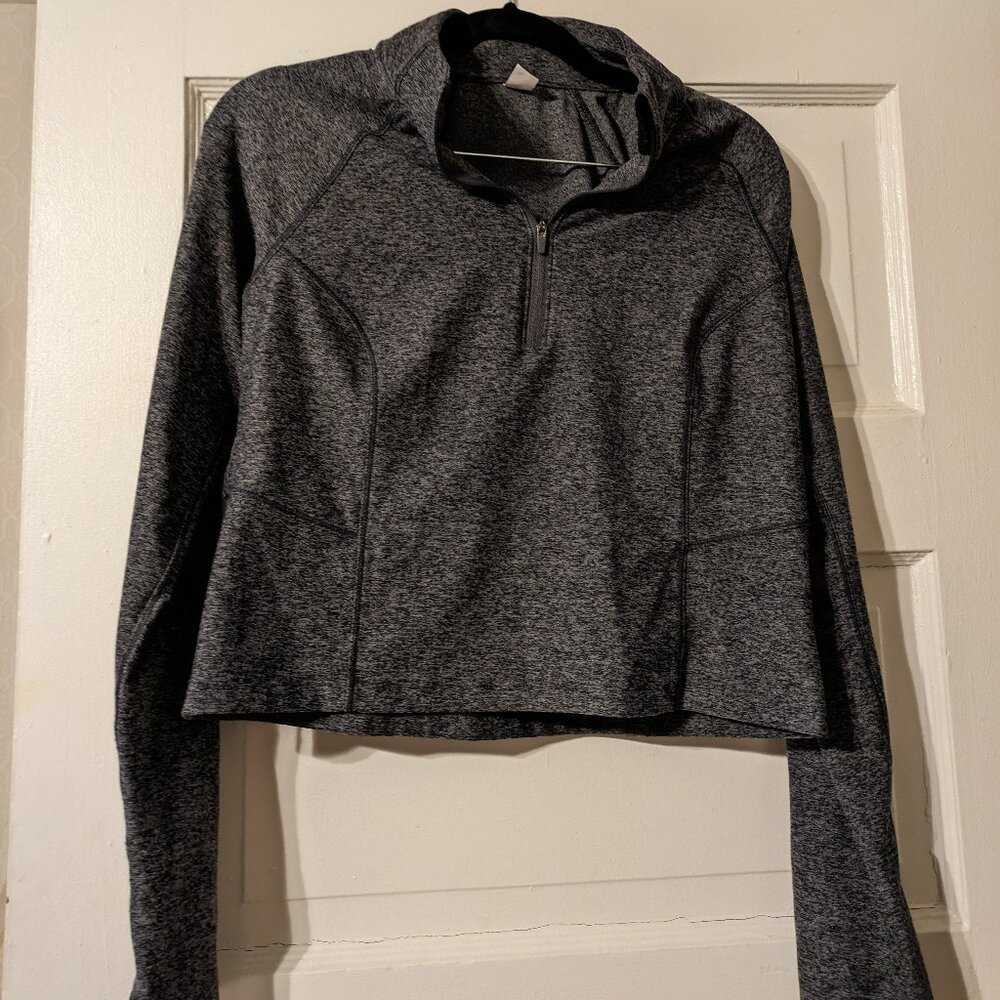 Old Navy Activewear Top, Grey, Size M